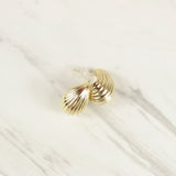 Japan Gold Seashell Earrings