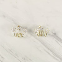 Tri Falling Star Earrings