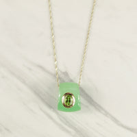 Jade Emerald Necklace
