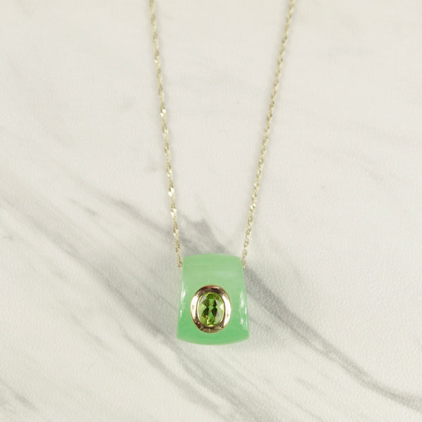 Jade Emerald Necklace
