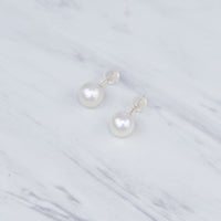 White South Sea Pearl Earrings