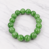 Green Jade Bead Bracelet