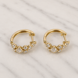 Diamond Mosaic Earrings