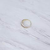 Simple Croissant Ring