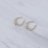 Heart Bubble Hoop Earrings