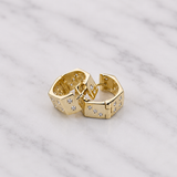 Diamond Dice Earrings
