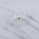 Tri Gem Ring