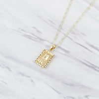 Double Sided Mother & Child Tablet Pendant