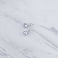 Silver Pearl Earrings