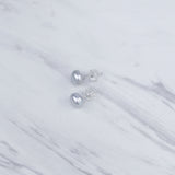 Silver Pearl Earrings