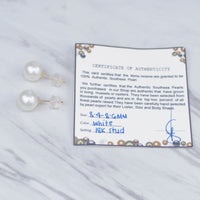 White South Sea Pearl Earrings