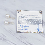 White South Sea Pearl Earrings