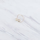 Ball Spiral Ring