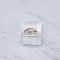 Simple Croissant Ring