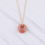 Red Jasper Stone Necklace