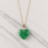 Heart Jade Necklace