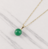 Ball Jade Necklace