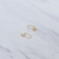 Nail Fish Hook Earrings