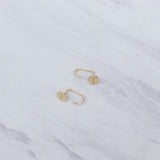 Nail Fish Hook Earrings