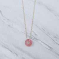 Mini Strawberry Quartz Necklace