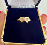 Tandem Hearts Ring