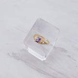 Amethyst Square Ring