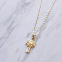 Palm Tree Necklace