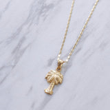 Palm Tree Necklace