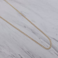 Two Tone Cuban Link Chain