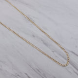 Two Tone Cuban Link Chain