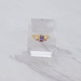 Amethyst Square Ring