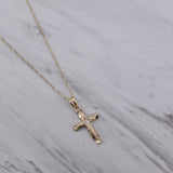 Fancy Cross Stone Necklace