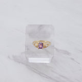 Amethyst Square Ring