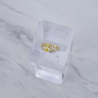 Citrine Infinity Ring