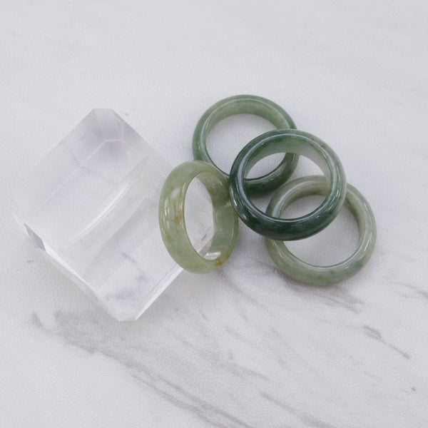 Jade Ring - Naturale Green
