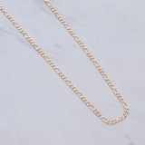 Two Tone Figaro Chain