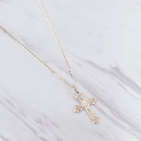Simple Crucifix Cross Necklace