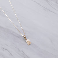 Double Sided Tablet Necklace