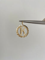 Laurel Wreath Initial Necklace