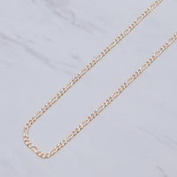 Two Tone Figaro Chain