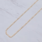 Two Tone Figaro Chain