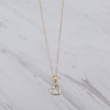 Side Heart Necklace