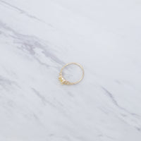 Citrine Infinity Ring