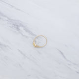 Citrine Infinity Ring