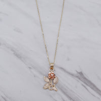 Mini Rose Necklace