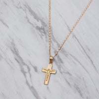 Simple Cross III Necklace