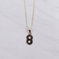 Jersey Number Necklace