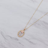 Mini Rose Labyrinth II Necklace