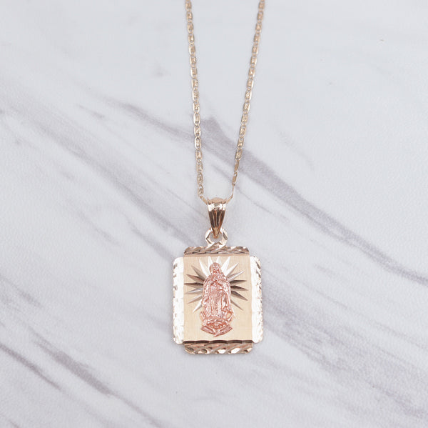 Our Lady Tablet Necklace