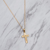 Simple Cross III Necklace